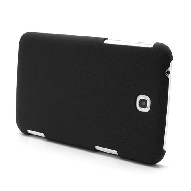 Samsung Galaxy Tab 3 7.0 Plastik Case mit sandartiger Oberfläche - schwarz