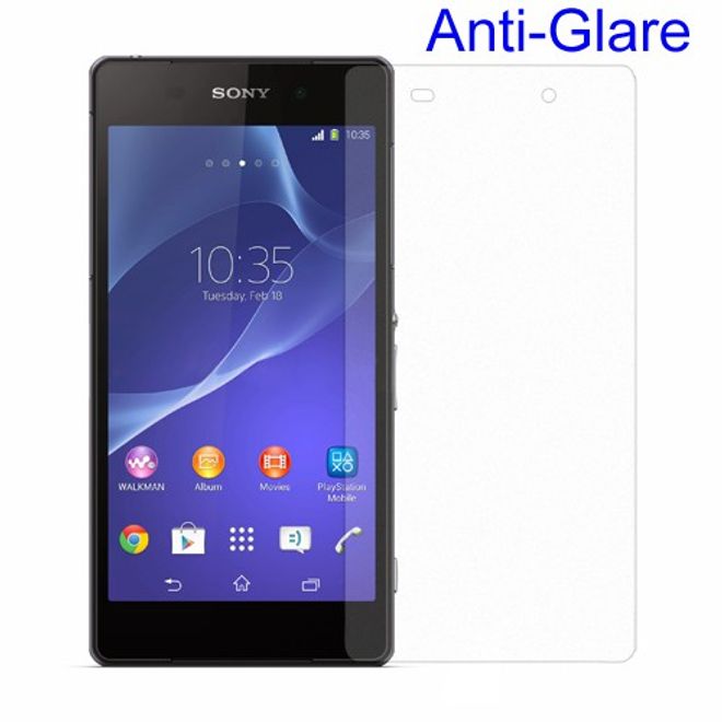 Sony Xperia Z2 Schutzfolie mit Blendschutz - matt
