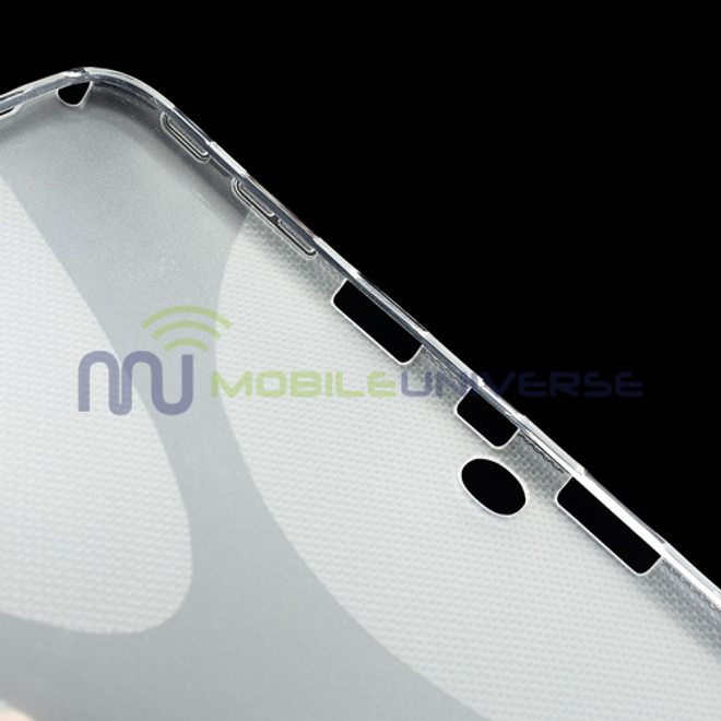 Samsung Galaxy Tab 3 10.1 Elastisches Plastik Case X-Shape - purpur