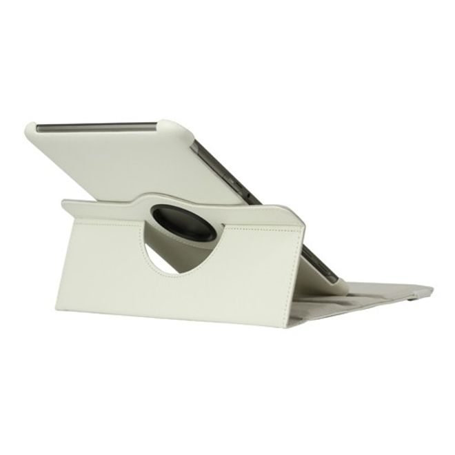Samsung Galaxy Tab 2 10.1 Leder Case 360° rotierbar mit Standfunktion - weiss