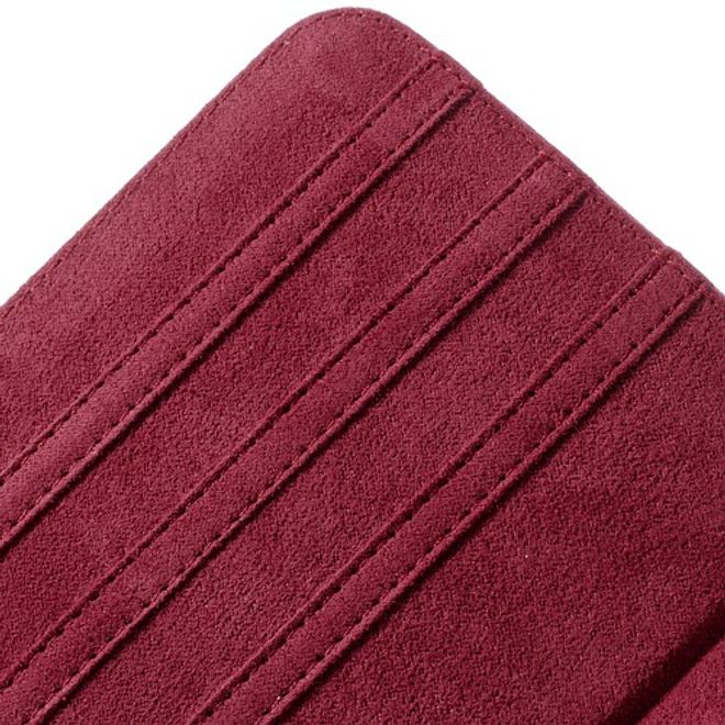 Samsung Galaxy Tab 3 7.0 Magnetisches Leder Case mit Litchi Textur - rot