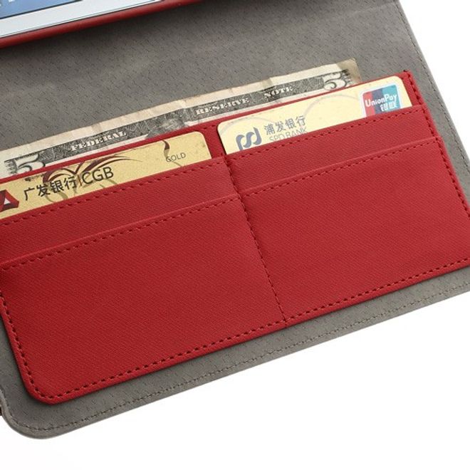 Samsung Galaxy Tab 3 8.0 Leder Case 360° rotierbar - rot