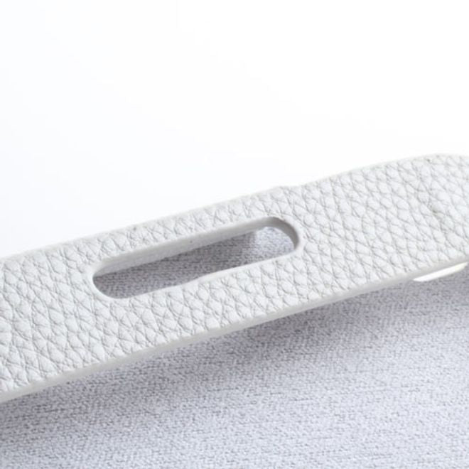 Samsung Galaxy Tab 3 8.0 Magnetisches Leder Case mit Litchimuster - weiss