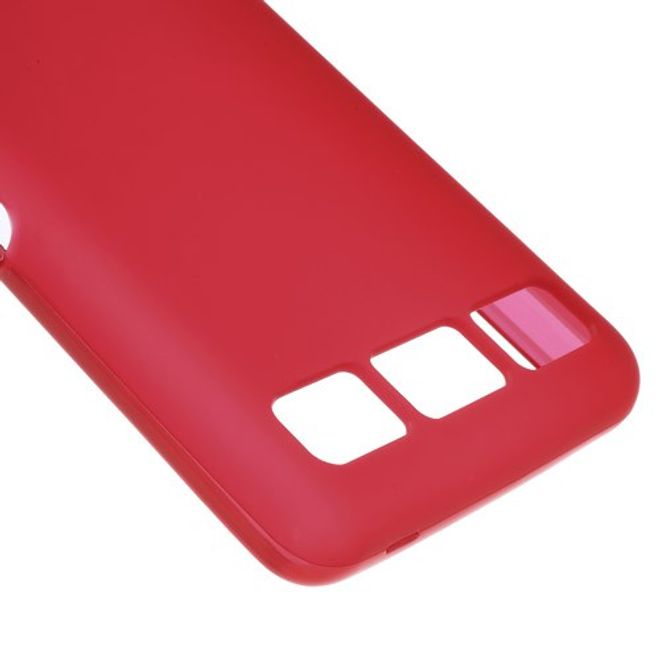 Sony Xperia E1 Elastisches, mattes Plastik Case - rot