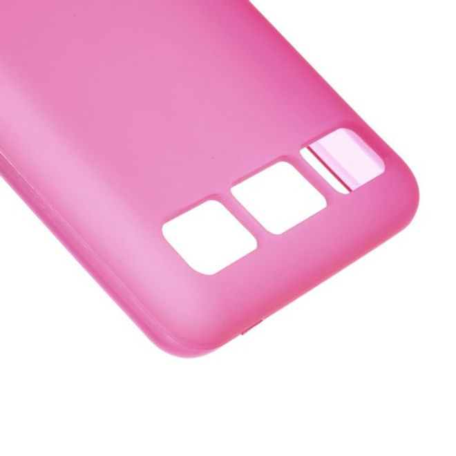 Sony Xperia E1 Elastisches, mattes Plastik Case - rosa