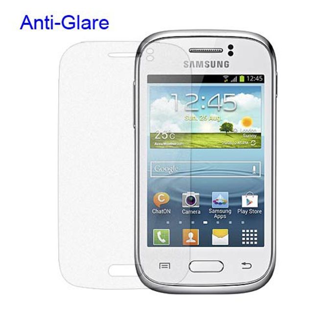 Samsung Galaxy Young Schutzfolie mit Blendschutz