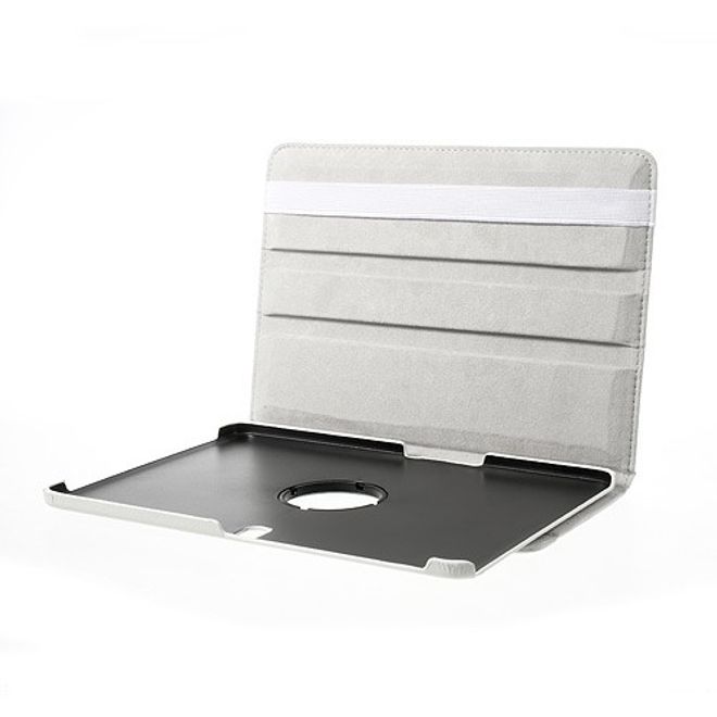 Samsung Galaxy Tab Pro 10.1 (T520/T525) Leder Case mit Litchimuster - weiss