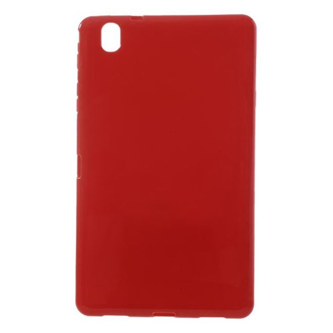 Samsung Galaxy Tab Pro 8.4 Elastisches, glänzendes Plastik Case - rot