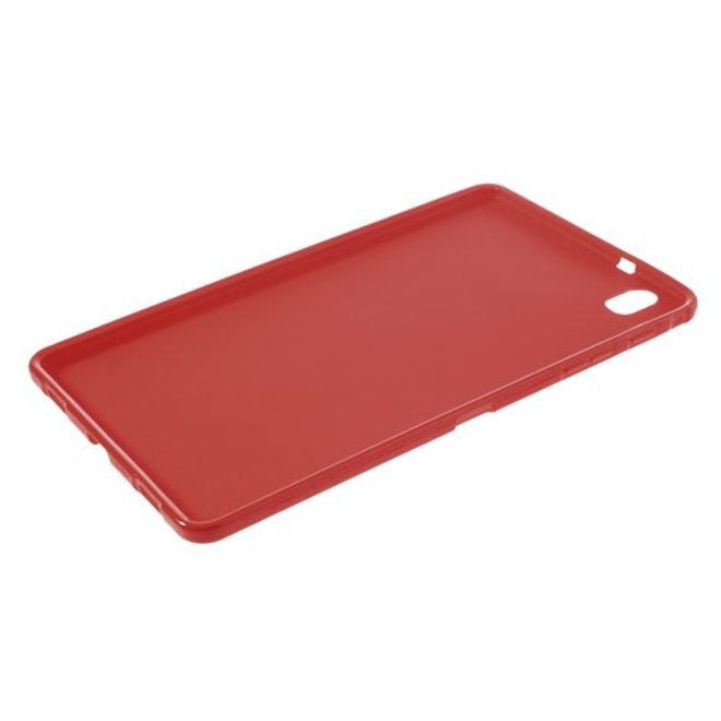Samsung Galaxy Tab Pro 8.4 Elastisches, glänzendes Plastik Case - rot