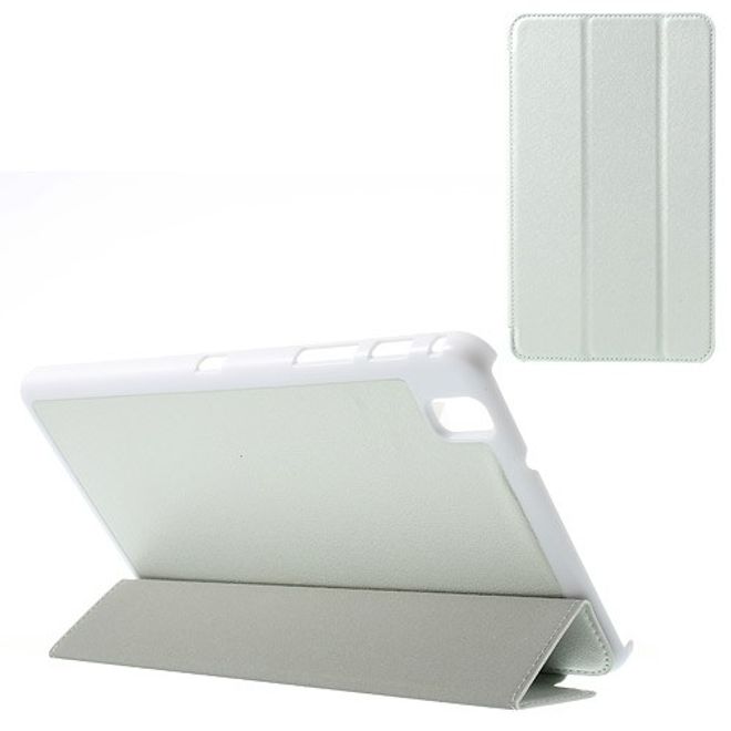 Samsung Galaxy Tab Pro 8.4 Leder Case mit seidenartiger Oberfläche - weiss