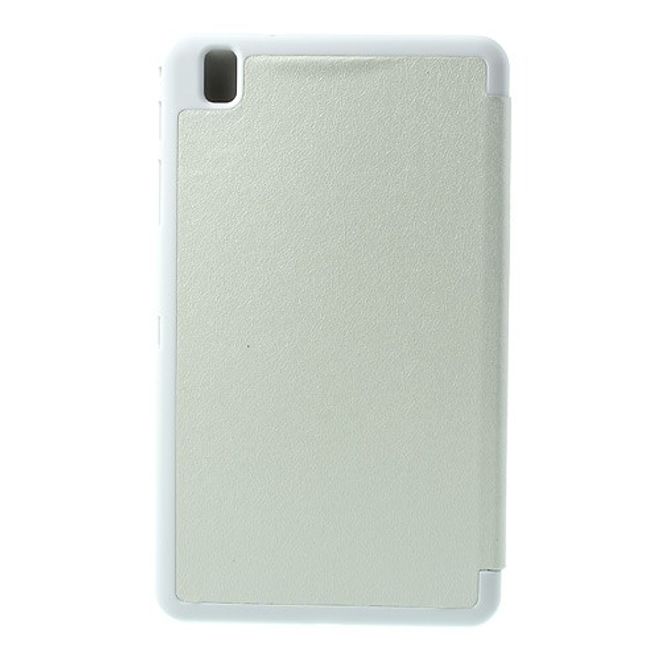 Samsung Galaxy Tab Pro 8.4 Leder Case mit seidenartiger Oberfläche - weiss