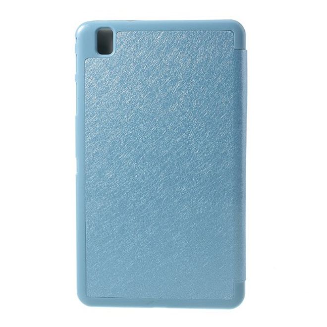 Samsung Galaxy Tab Pro 8.4 Leder Case mit seidenartiger Oberfläche - hellblau
