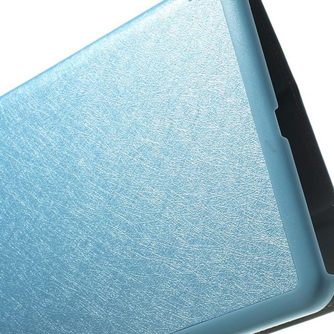 Samsung Galaxy Tab Pro 8.4 Leder Case mit seidenartiger Oberfläche - hellblau