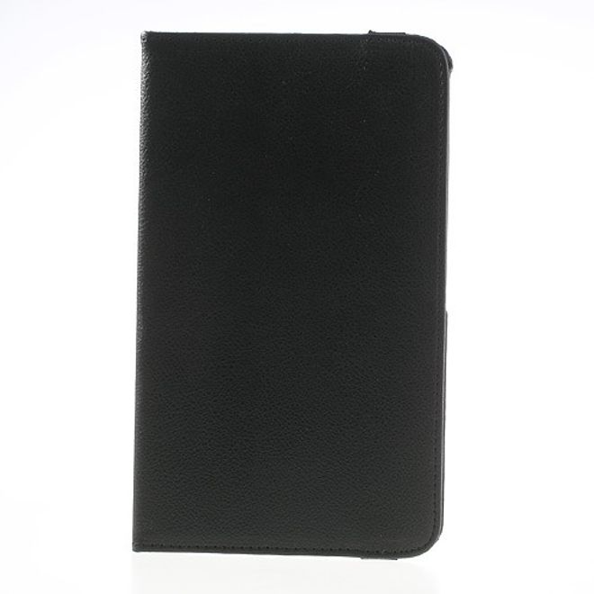 Samsung Galaxy Tab Pro 8.4 Leder Case mit Litchimuster - schwarz
