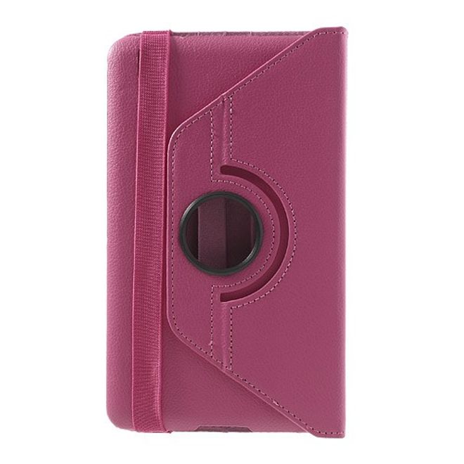 Samsung Galaxy Tab Pro 8.4 Leder Case mit Litchimuster - rosa