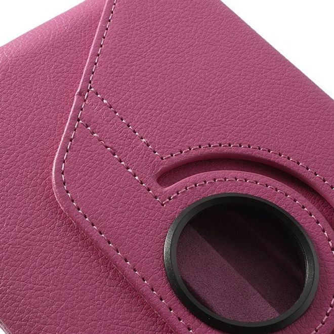 Samsung Galaxy Tab Pro 8.4 Leder Case mit Litchimuster - rosa