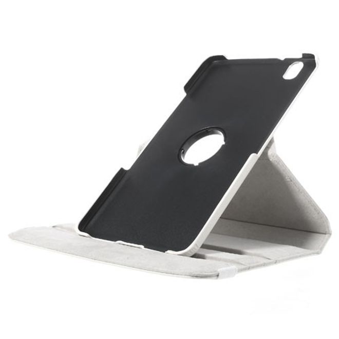 Samsung Galaxy Tab Pro 8.4 Leder Case mit Litchimuster - weiss