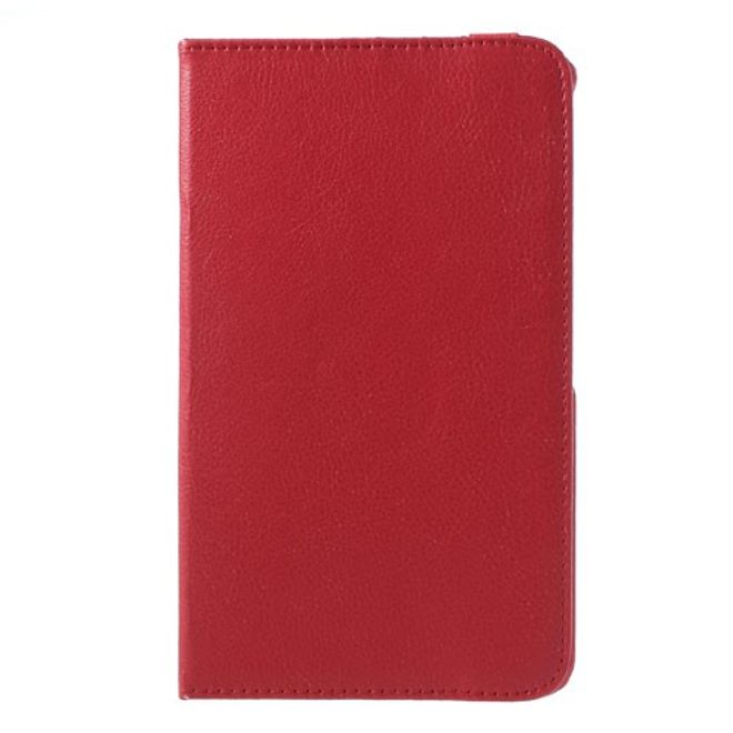 Samsung Galaxy Tab Pro 8.4 Leder Case mit Litchimuster - rot