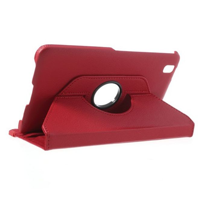 Samsung Galaxy Tab Pro 8.4 Leder Case mit Litchimuster - rot