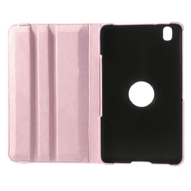 Samsung Galaxy Tab Pro 8.4 Leder Case mit Litchimuster - pink