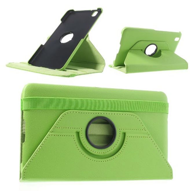Samsung Galaxy Tab Pro 8.4 Leder Case mit Litchimuster - grün
