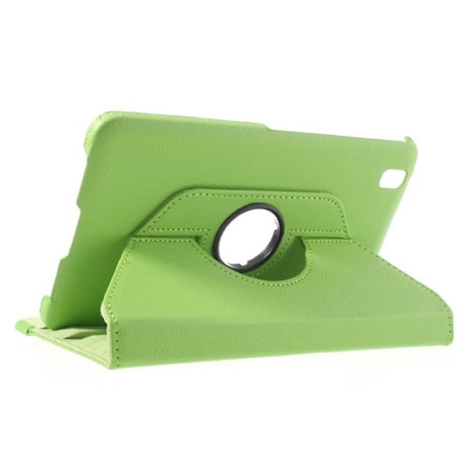 Samsung Galaxy Tab Pro 8.4 Leder Case mit Litchimuster - grün