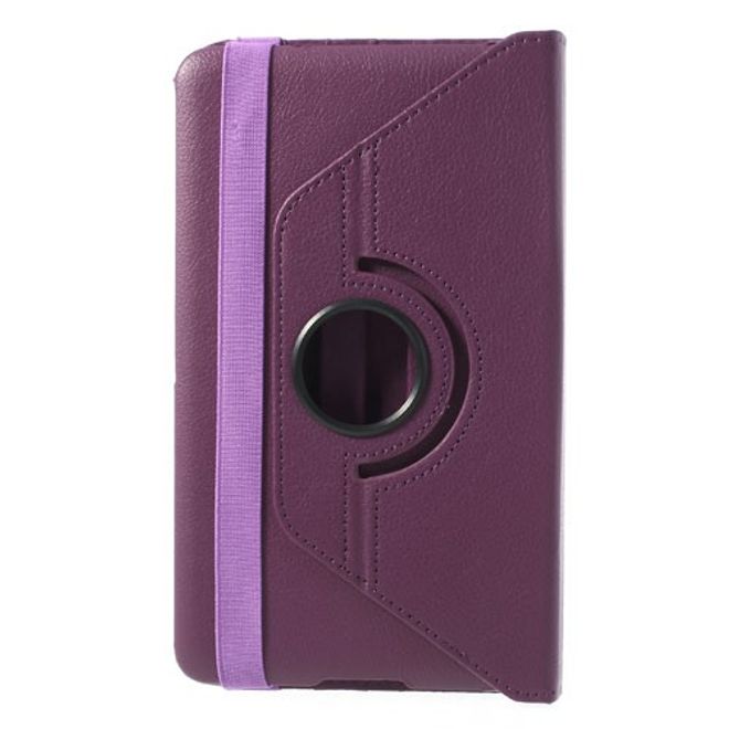 Samsung Galaxy Tab Pro 8.4 Leder Case mit Litchimuster - purpur