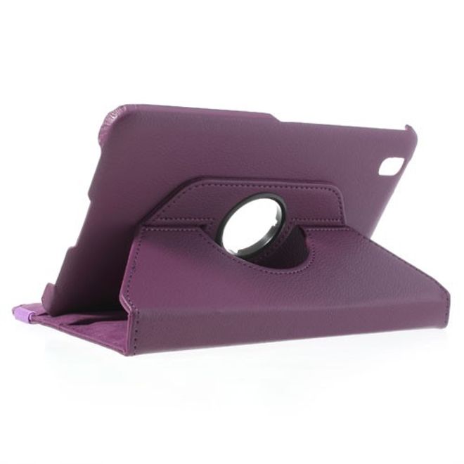 Samsung Galaxy Tab Pro 8.4 Leder Case mit Litchimuster - purpur