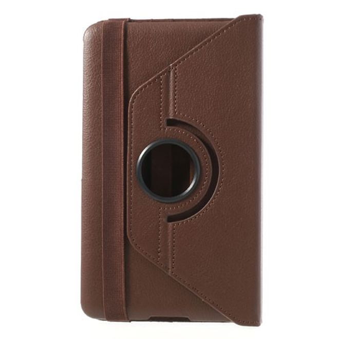 Samsung Galaxy Tab Pro 8.4 Leder Case mit Litchimuster - braun