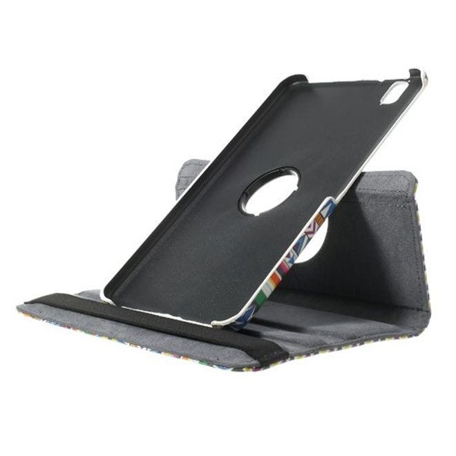 Samsung Galaxy Tab Pro 8.4 Leder Case mit geometrischem Muster