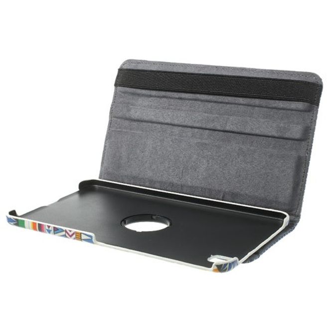 Samsung Galaxy Tab Pro 8.4 Leder Case mit geometrischem Muster