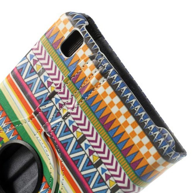 Samsung Galaxy Tab Pro 8.4 Leder Case mit geometrischem Muster