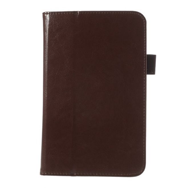 Samsung Galaxy Tab 3 7.0 Lite Crazy Horse Leder Case mit Standfunktion - braun