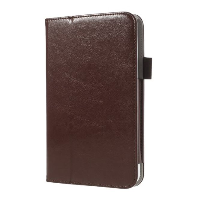Samsung Galaxy Tab 3 7.0 Lite Crazy Horse Leder Case mit Standfunktion - braun