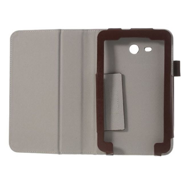 Samsung Galaxy Tab 3 7.0 Lite Crazy Horse Leder Case mit Standfunktion - braun