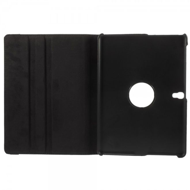 Samsung Galaxy Tab S 10.5 Hülle - 360° rotierbares Case aus Leder - schwarz
