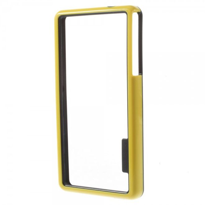 Sony Xperia Z3 Compact Plastik Bumper - gelb