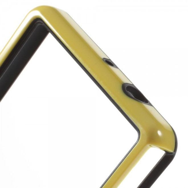 Sony Xperia Z3 Compact Plastik Bumper - gelb