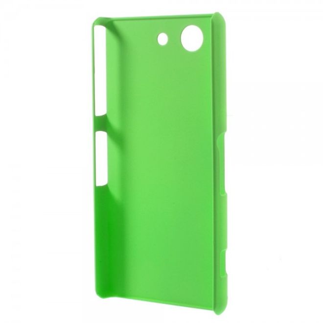 Sony Xperia Z3 Compact Schlichtes Hart Plastik Case - grün