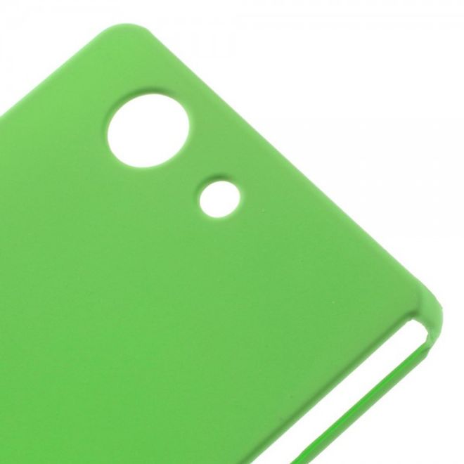 Sony Xperia Z3 Compact Schlichtes Hart Plastik Case - grün