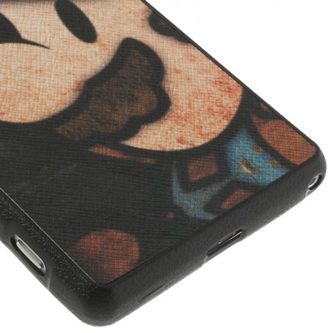 Sony Xperia Z2 Lederartiges Plastik Case mit Super Mario