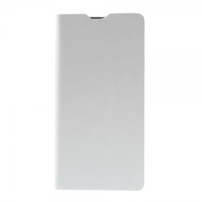 Sony Xperia M4 Aqua Crazy Horse Leder Case mit Standfunktion und Kreditkartenslots - weiss