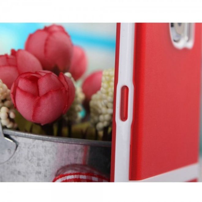 Samsung Galaxy S6 Modisches Plastik Case von Enkay - rot