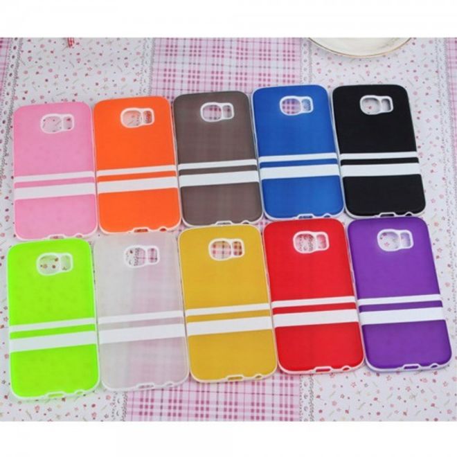Samsung Galaxy S6 Modisches Plastik Case von Enkay - grün