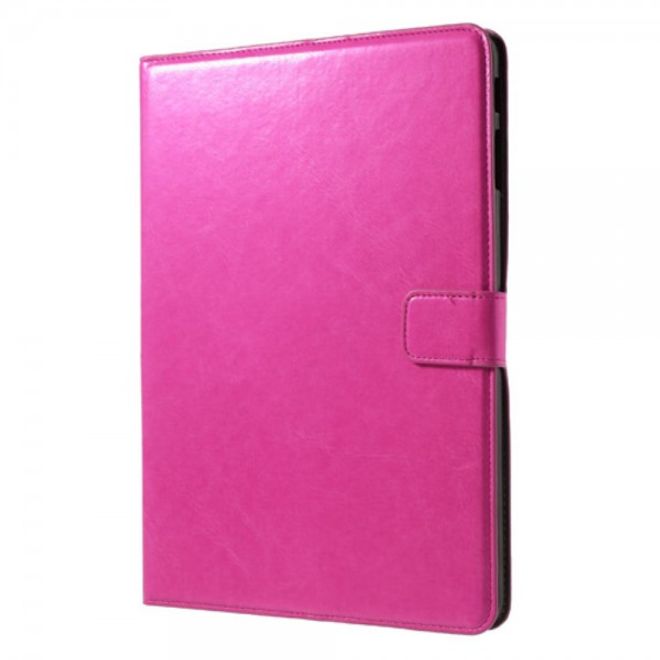 Samsung Galaxy Tab Pro 10.1 (T520/T525) Praktisches Crazy Horse Leder Case mit Standfunktion - rosa