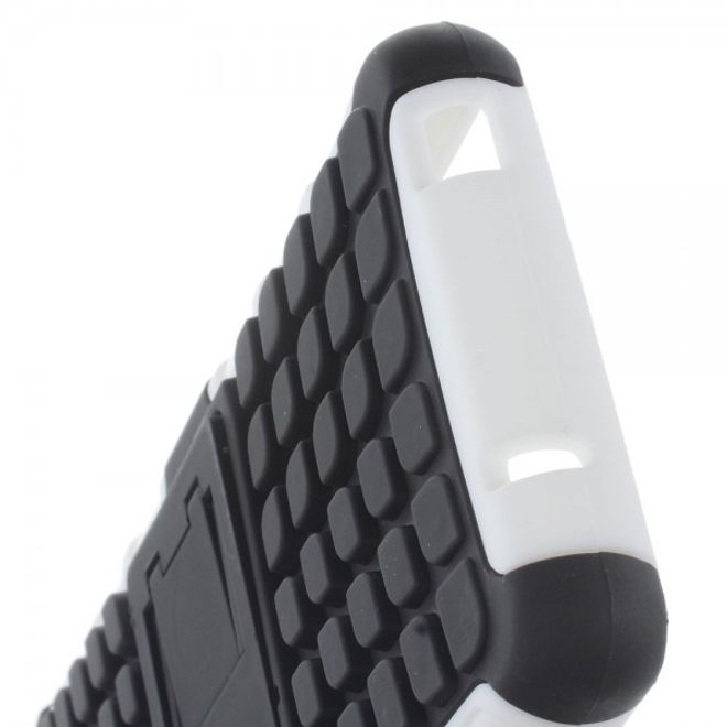 Sony Xperia Z3 Compact Rutschfestes, robustes Plastik Case - weiss