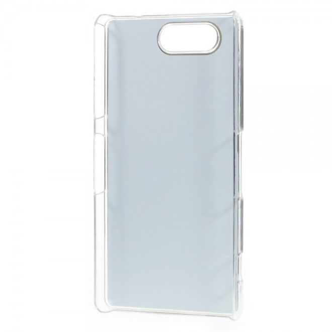 Sony Xperia Z3 Compact Hart Plastik Case mit einer CD-like Oberfläche - champagnerfarben