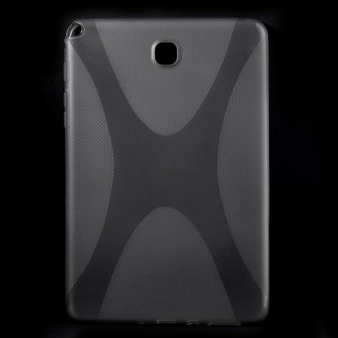 Samsung Galaxy Tab A 8.0 (T350) Elastisches Plastik Case X-Shape - grau