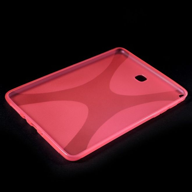 Samsung Galaxy Tab A 8.0 (T350) Elastisches Plastik Case X-Shape - rosa