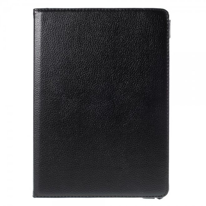 Samsung Galaxy Tab A 9.7  Leder Case mit Litchitextur - schwarz